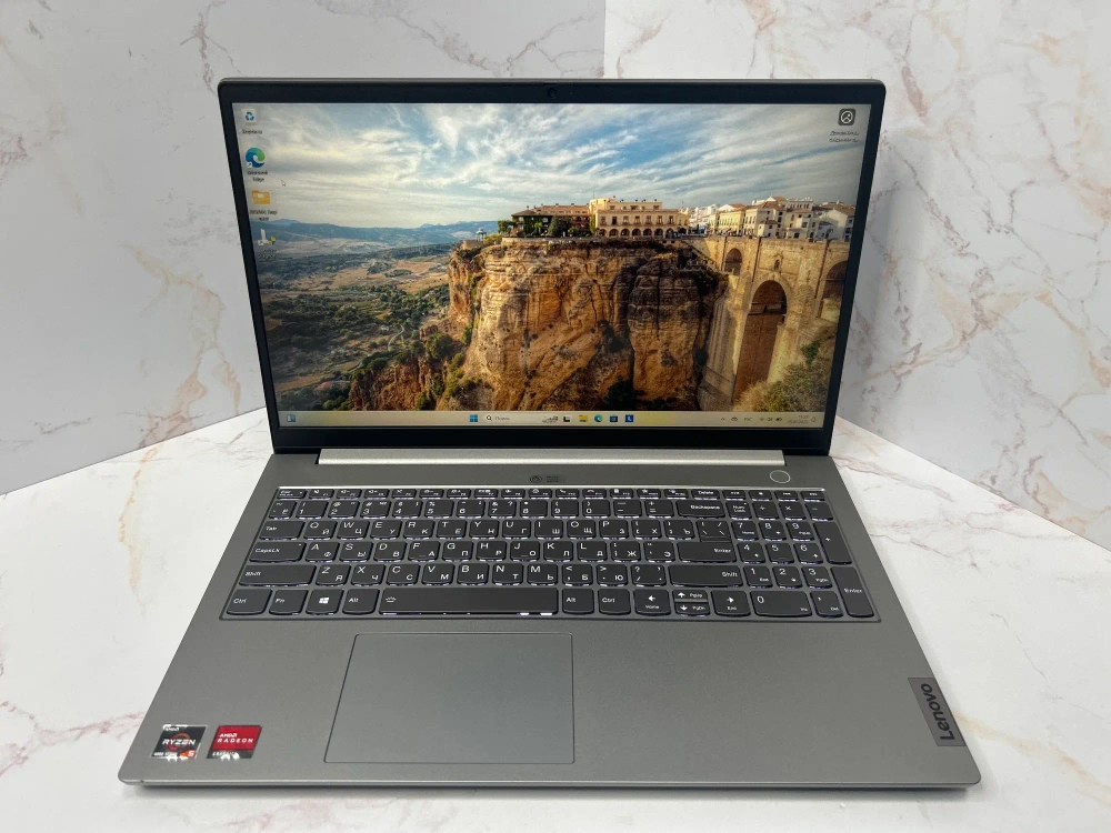 Ноутбук Lenovo ThinkBook 15 Gen 2 ARE (20VG00AXRU) 15.6"/AMD Ryzen 5 4500U/RAM 8GB/SSD 512GB/AMD Radeon Graphics/1920*1080/IPS/Windows 11/Подсветка кл-ры: LED/Серый. Состояние: B1