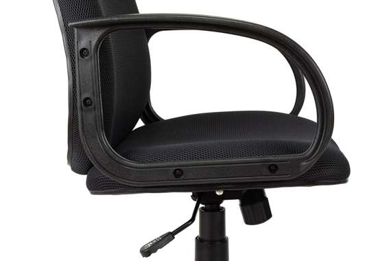 Кресло руководителя Бюрократ Ch-808AXSN темно-серый TW-12 крестов. пластик