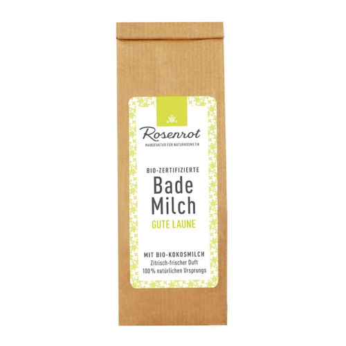 Молочко для ванны Rosenrot для хорошего настроения с органическим кокосовым молоком, 150 гр