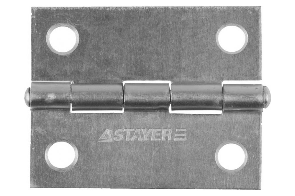 Универсальная дверная петля STAYER Master цвет белый цинк 50 мм 37611-50-1