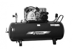 Компрессор поршневой 200.LB30A REMEZA (Белоруссия): 420 л/мин., 10 бар, ресивер 200 л., 2,2 кВт, 220В, габариты без упак. 1550х560х1000 мм, 124 кг.