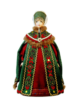 Кукла коллекционная Боярыня в распашной телогрее