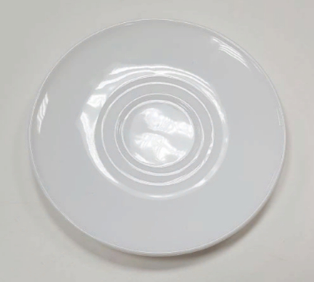 Блюдце чайное для чашки чайной NORMA CLASSIC опаловое стекло (стеклокерамика) D8635