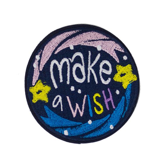 Нашивка на рюкзак и на одежду. Make a wish