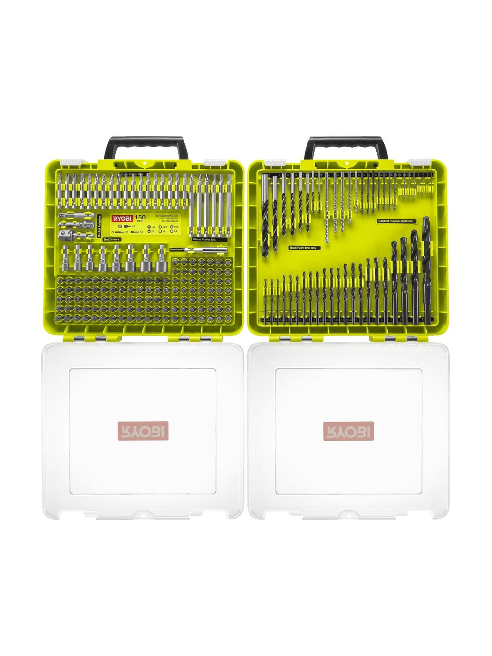 Набор сверл и бит (200 шт.) Ryobi RAKDD200 5132004668