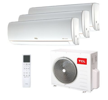 Мульти сплит система TCL на 3 комнаты (20+20+20 кв.м.) ONE