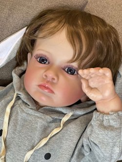 Кукла Реборн мягконабивная 60см в пакете (FA-159)