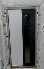 Дверь Входная Лабиринт Скандия для улицы со стеклопакетом