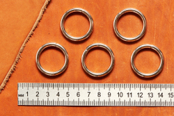 Кольцо 25 мм - никель