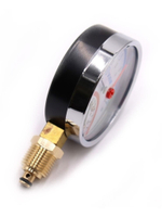 Термоманометр 1/2", вертикальный 80 мм/6 бар ViEiR