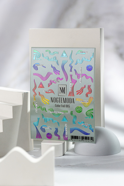 Nogtemoda Наклейки для ногтей Color Foil 005