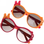 Очки солнцезащитные детские «Sunshine», бантик, микс цветов