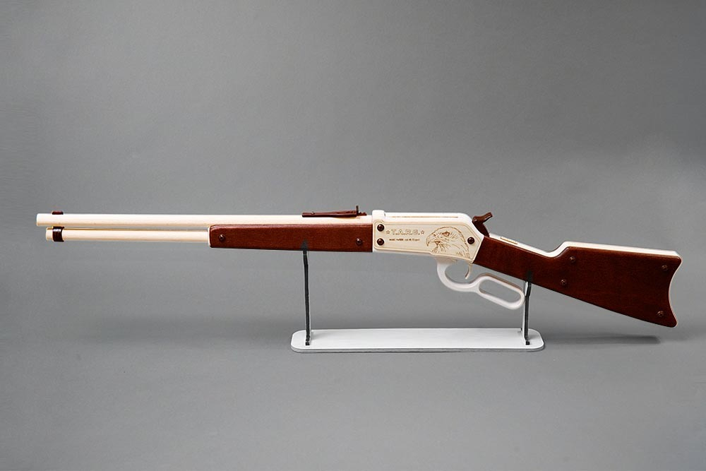 Винчестер Rebel от TARG - деревянный конструктор, сборная модель, 3d пазл