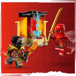 LEGO Ninjago - Автомобильно-мото битва между Каем и Гонкой 71789