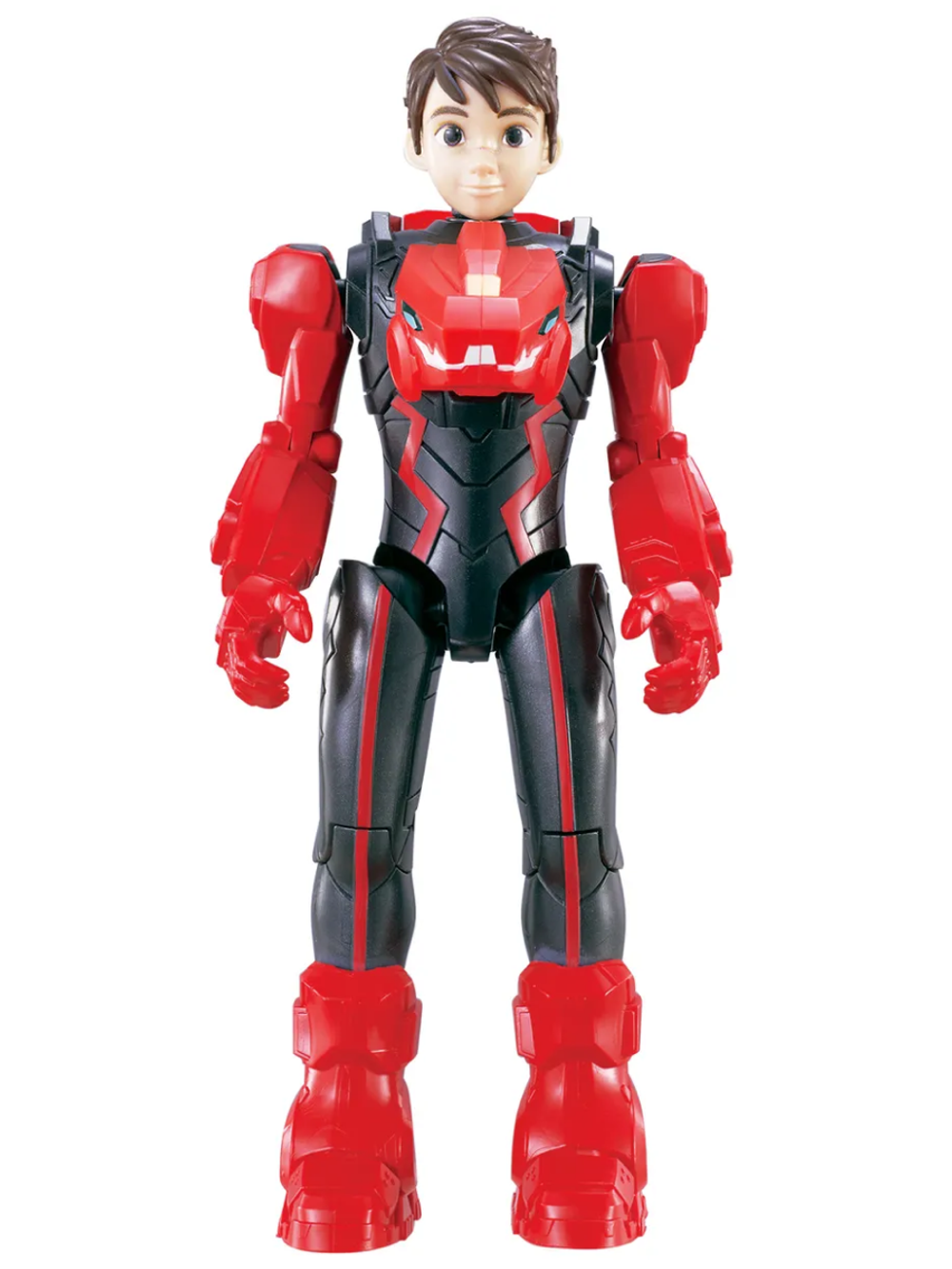 Диностер Люцио в дино-костюме Трансформер 20 см 42138