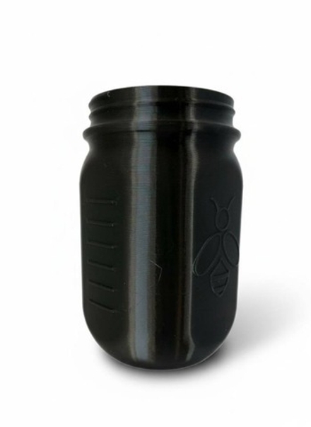 Пластик для 3D принтера PETG Черный 1 кг. Катушка