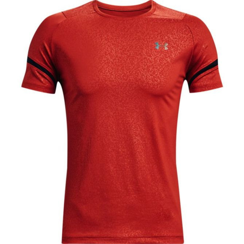 Under armour red and black top