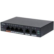 Управляемый коммутатор на 4 PoE порта DH-CS4006-4GT-60
