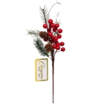 Ветка декоративная «Ягодный бум» 30 см