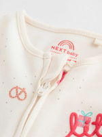 Комбинезон / Слип для малышей Next F40-053, 3 шт., Красный, Молочный