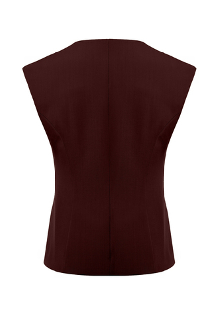 Жилет с крупными пуговицами