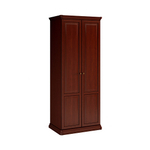 SILVIA Шкаф 2дв. (штанга L851+2полки) МКС 168-72 (двери с горизонтальным нижним бруском)