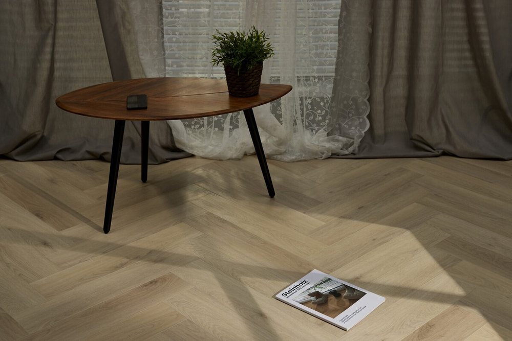 Кварц-винил SPC Steinholz Herringbone 4,5 мм Симилаун 1.14688 м2