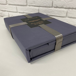 Комплект постельного белья ЕВРО 100% Сатин однотонный  фиолетовый