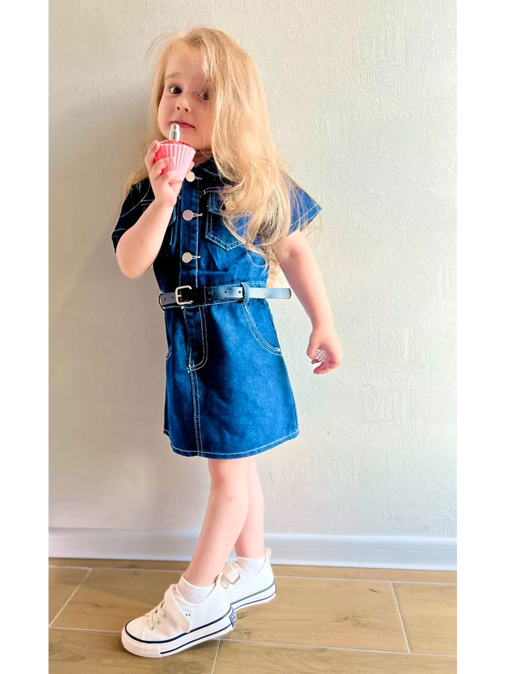 Платье джинсовое