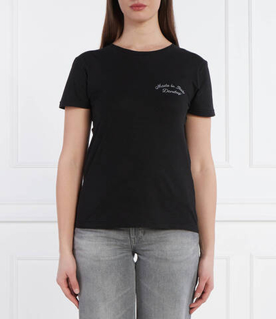 Футболка DONDUP - made in Italy - черный(DS007 JF0342D HP1)