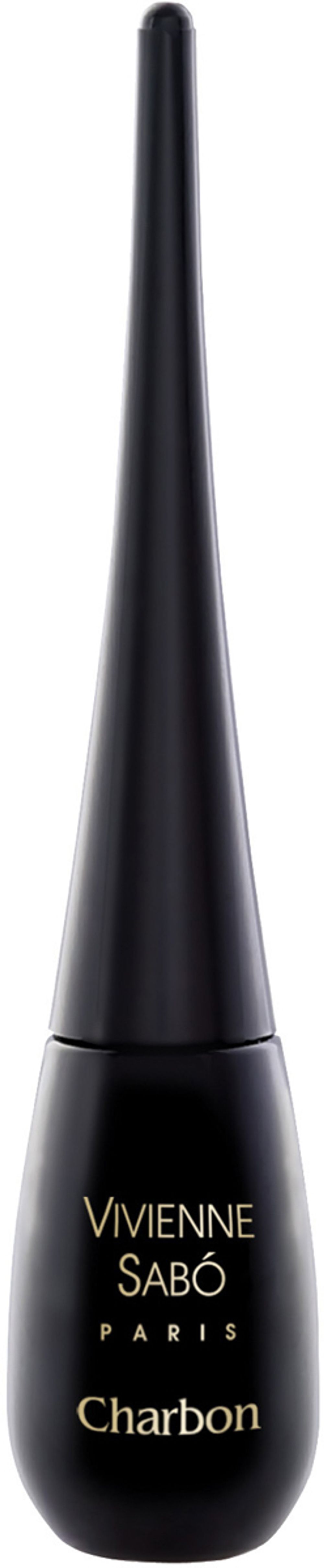 Жидкая подводка для глаз VIVIENNE SABO Charbon Liquid Eyeliner - ЧЕРНАЯ