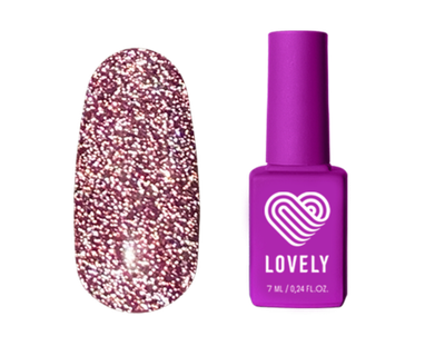 LOVELY Гель-лак Diamond Nude 05 (светоотражающий), 7 ml