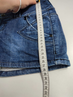 Юбка Zara мини джинсовая 40 размер