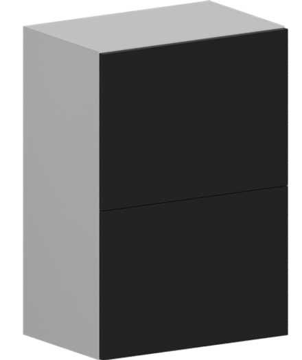 Кухня Модуль ШВГ 501Г Вотан / Черный матовый