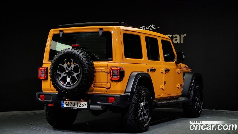 Jeep Wrangler (JL) 2.0 Rubicon Power Top 4 двери 나초에디션 (07.2021)