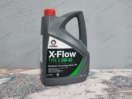 Масло моторное COMMA X-FLOW G 5W40