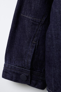 ZARA ДЖИНСОВАЯ РУБАШКА, СИНИЙ