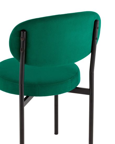 Стул Бриф DD велюр зелёный