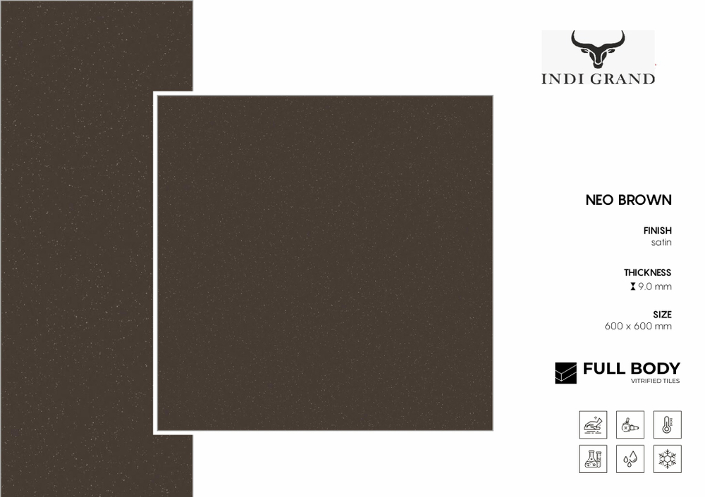Керамогранит Full Body Neo Brown 60х60