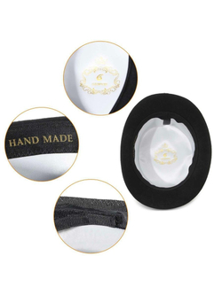 Шляпа Цилиндр классический из фетра (черный, размер 59)