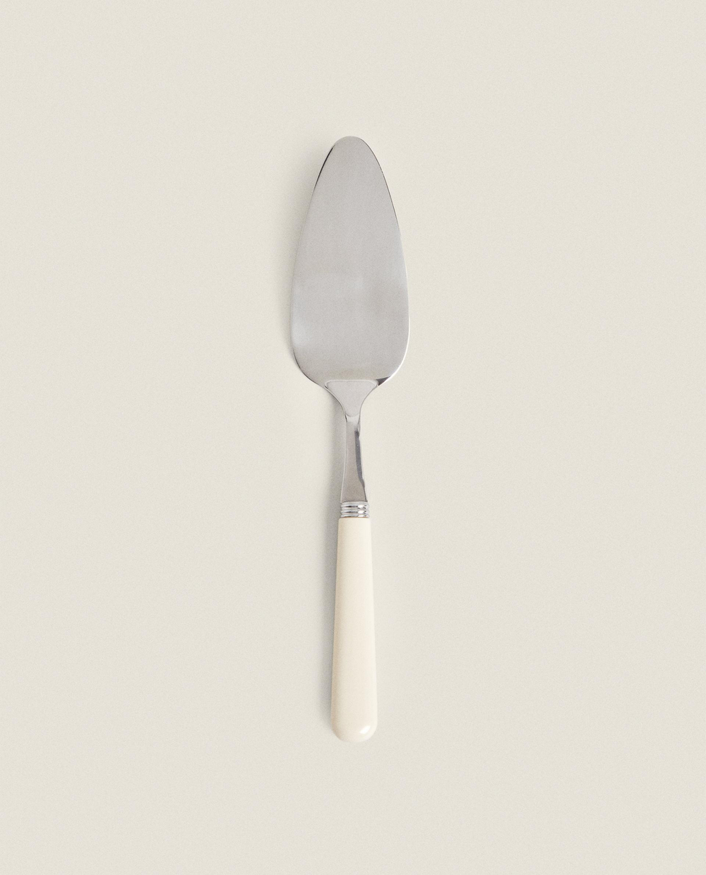 Zara Home кулинарная лопатка из нержавеющей стали, цвет кремовый, 26 см