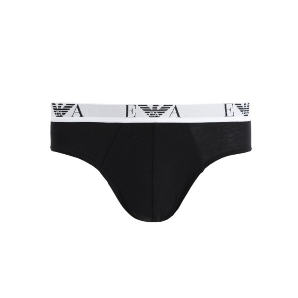 Набор мужских трусов брифов 3в1 черные Emporio Armani EM000258_AF14131