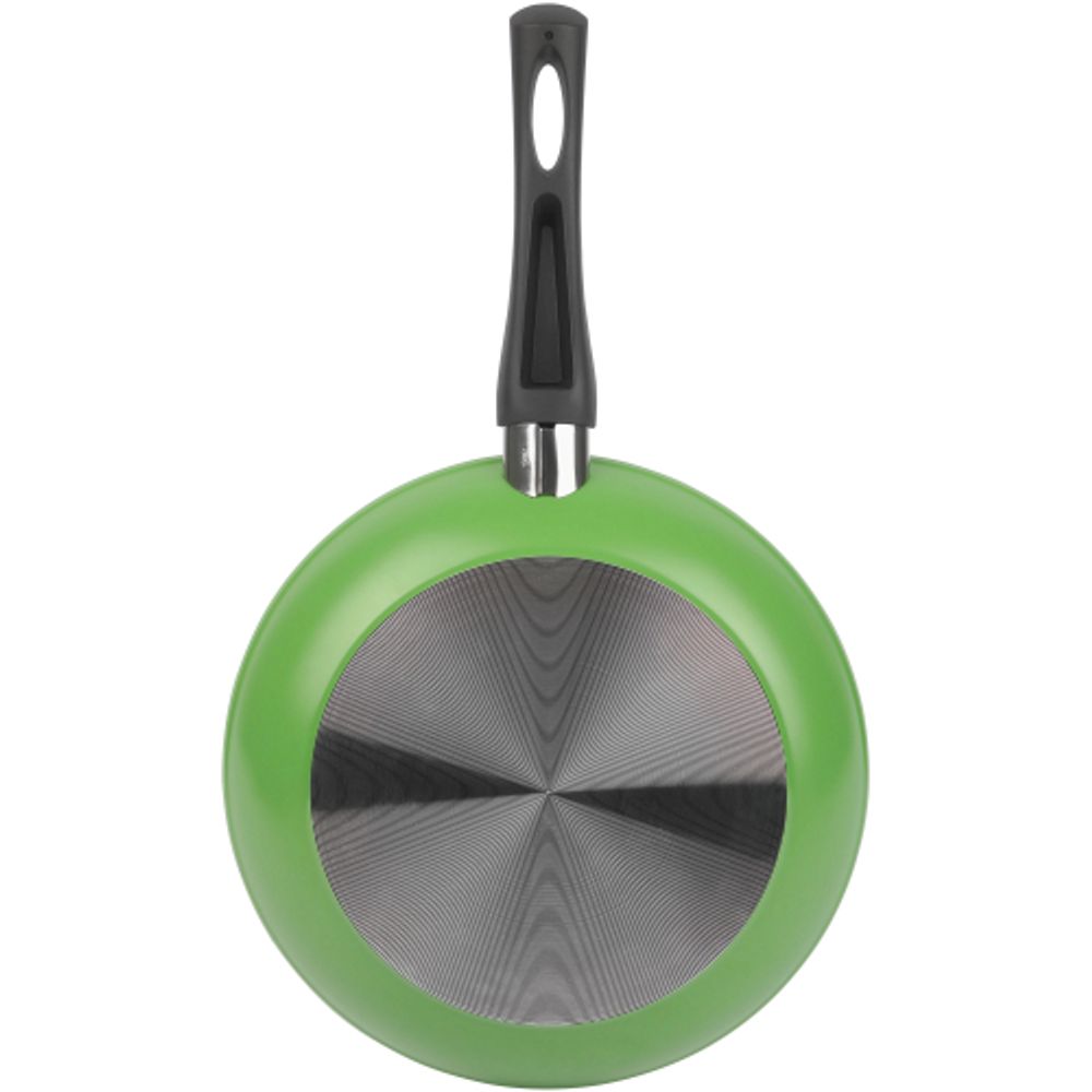Сковорода White Fox WF-CG26 алюминиевая с антипригарным покрытием Casual D 26см, зеленый | White Fox