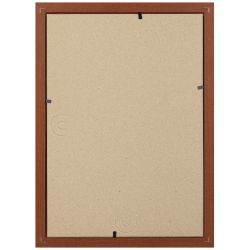 Фоторамка Image Art С22 МДФ универсальная 21х30 цвет красное дерево вставка прозрачный пластик | Image Art