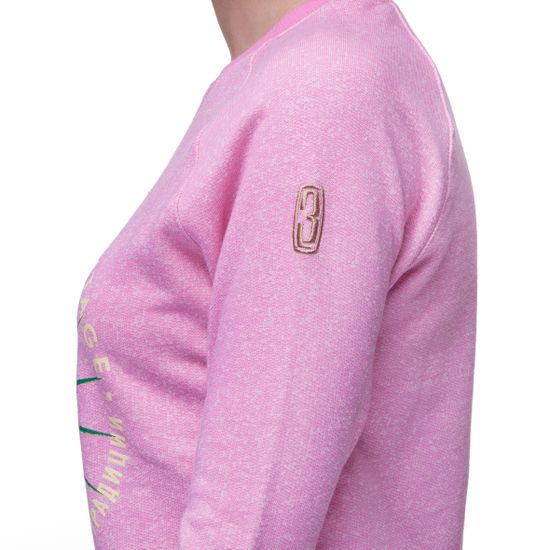 Толстовка ЗАПОРОЖЕЦ Ласточка 2 женская Розовый Меланж