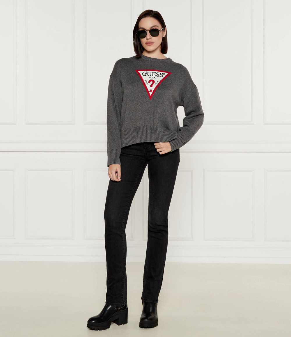 Свитер Guess Jeans - серый(W4BR12 Z3HM1)