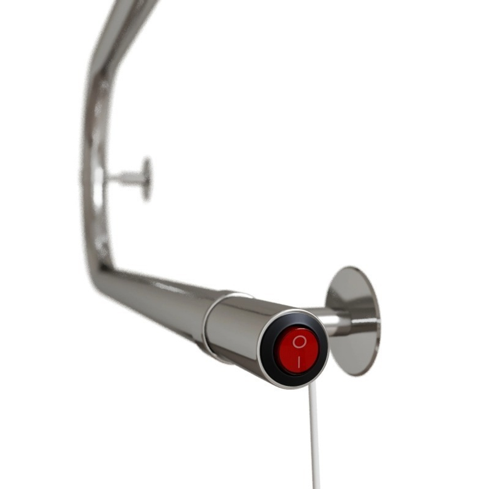 Полотенцесушитель MIXLINE SIMPLE S 40x50 (кнопочный выкл, 130 Вт)