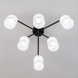 Citilux Нильс CL132165 Люстра потолочная Чёрная