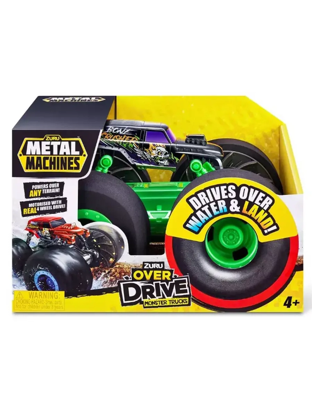 Машинка Монстр Трак Zuru Metal Machines Over Drive Зуру