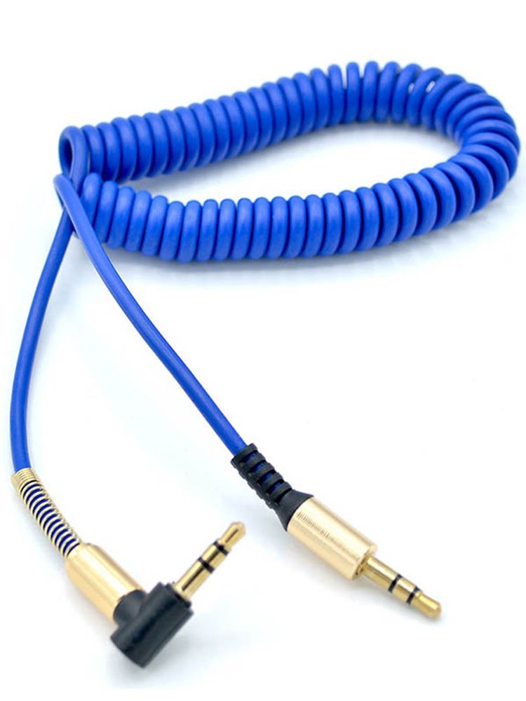 AUX cable 1.5m витой Blue Yida